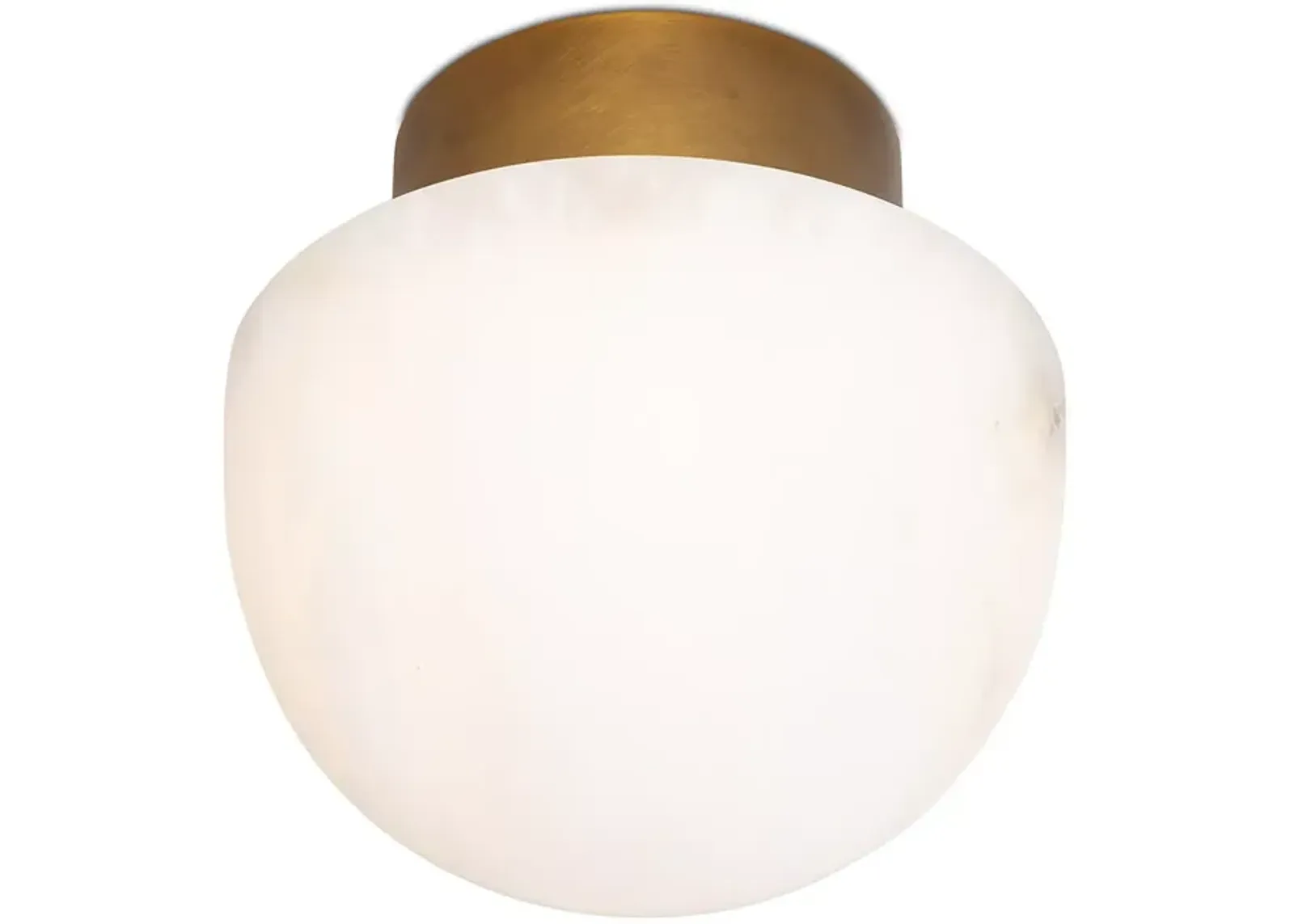 Regina Andrew Alabaster Flush Mount Ceiling Light