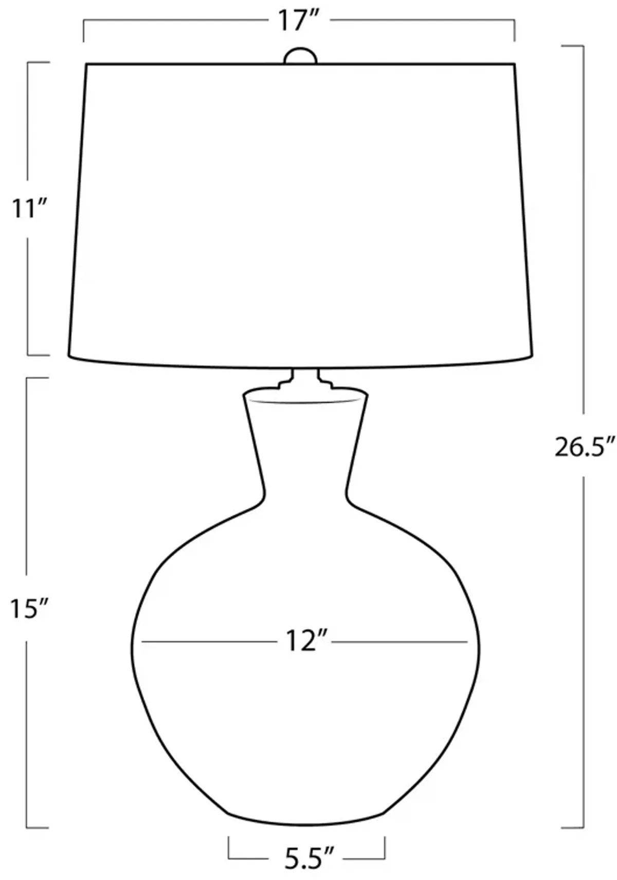 Regina Andrew Reyka Ceramic Table Lamp