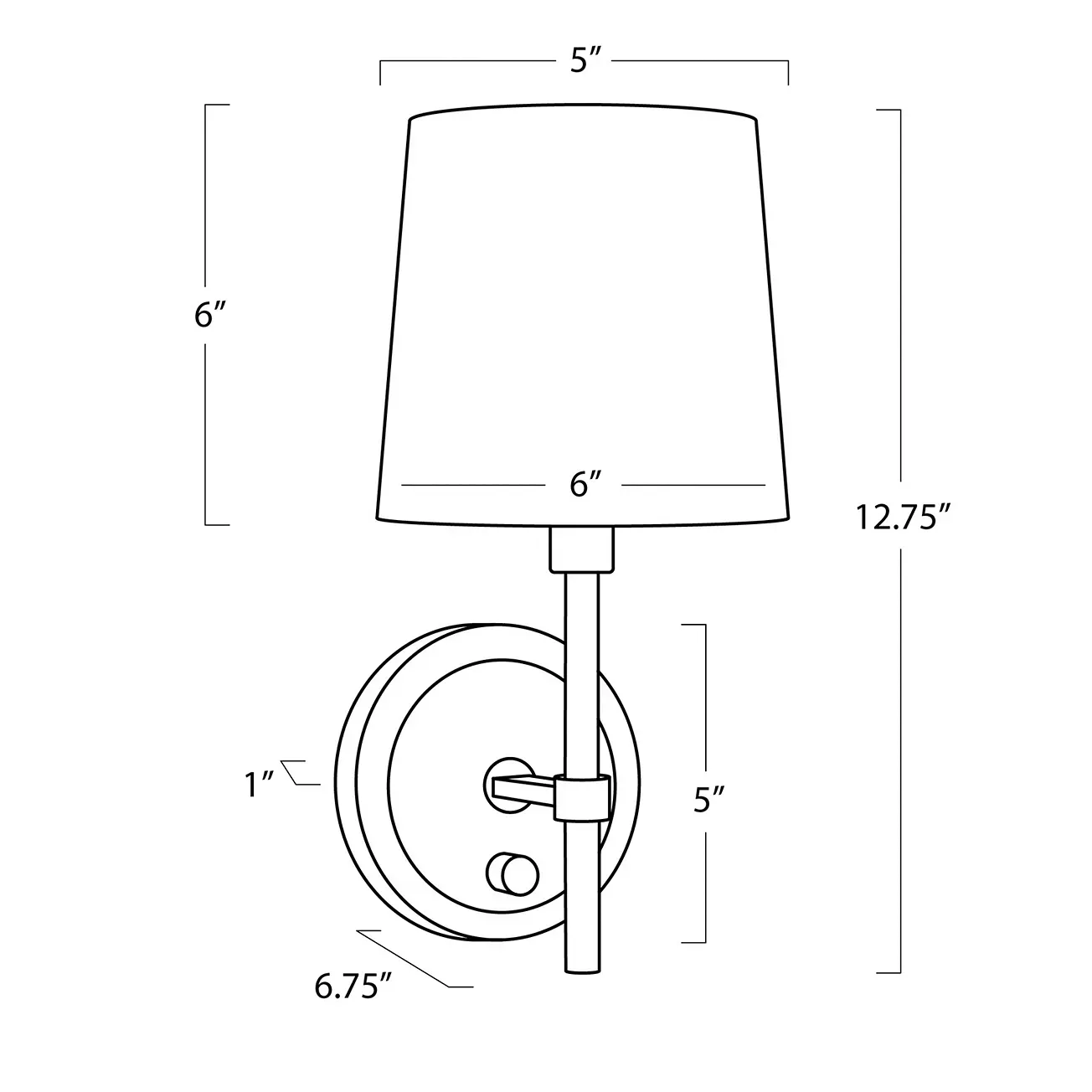 Regina Andrew Franklin Sconce