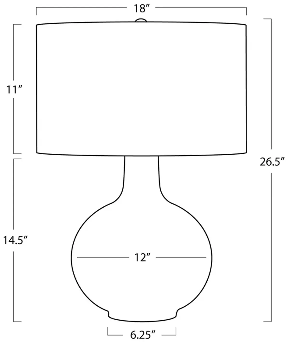 Regina Andrew Clemente Ceramic Table Lamp