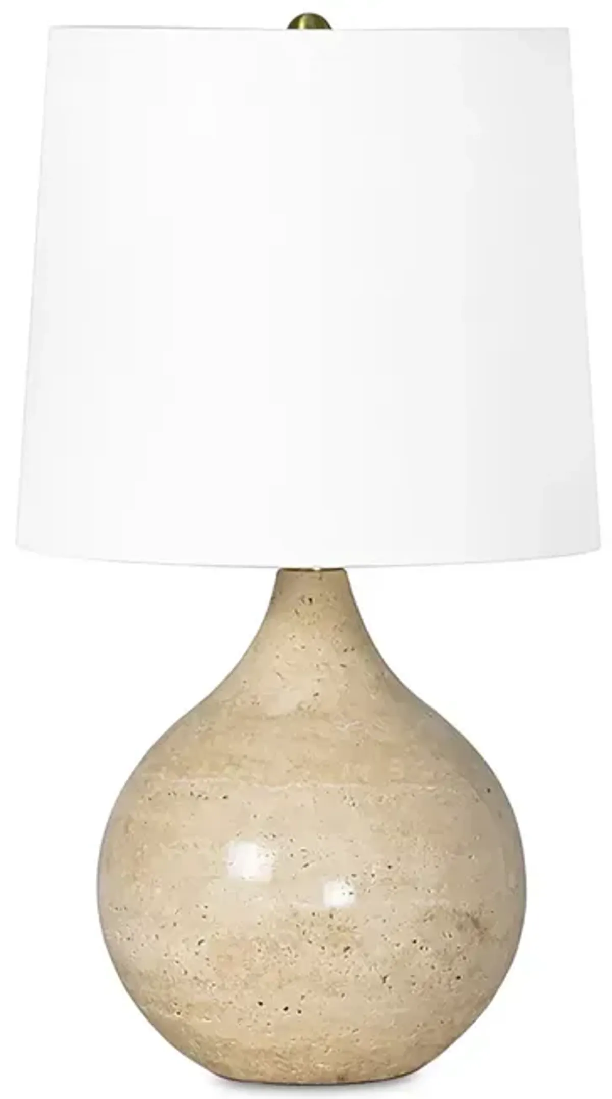 Regina Andrew Noa Travertine Mini Lamp