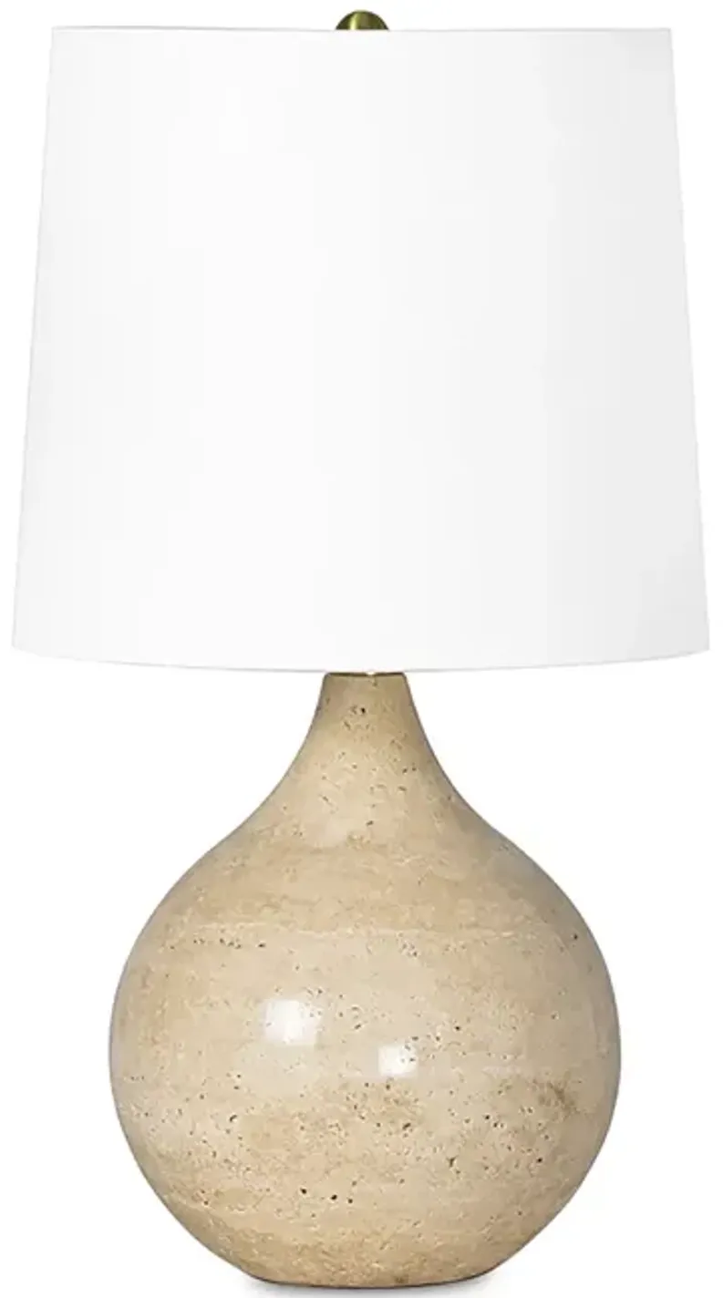 Regina Andrew Noa Travertine Mini Lamp