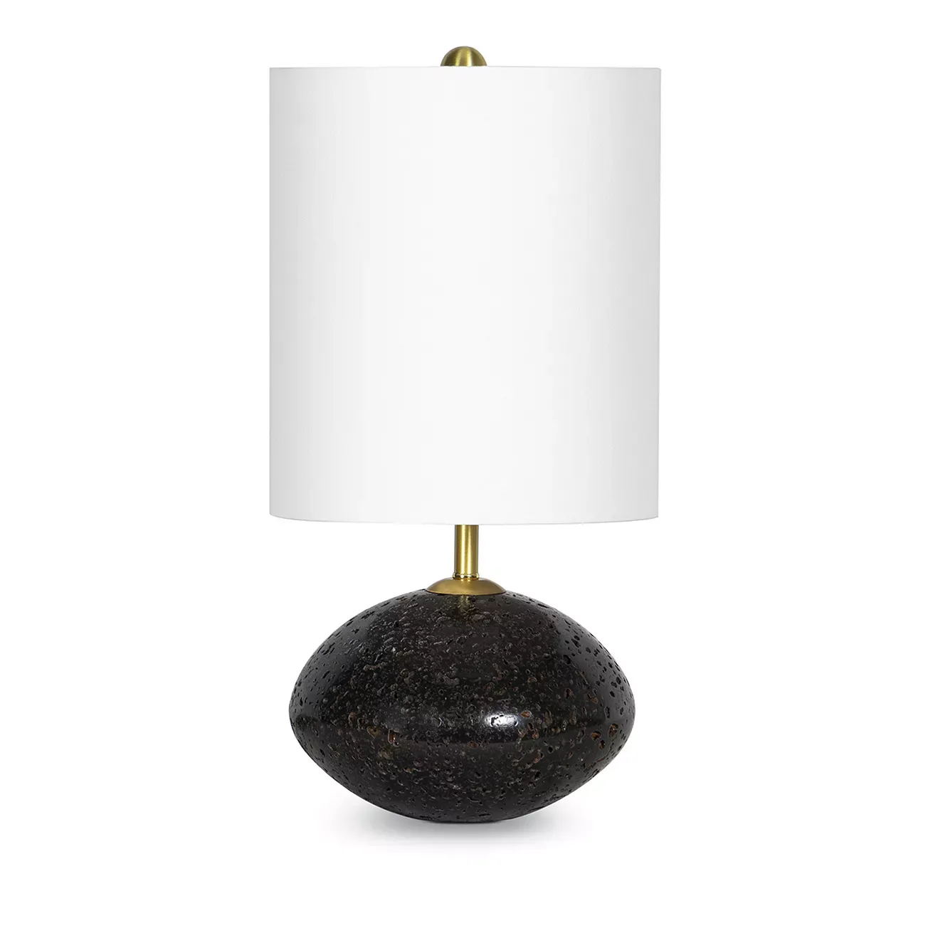 Regina Andrew Nyx Travertine Mini Lamp