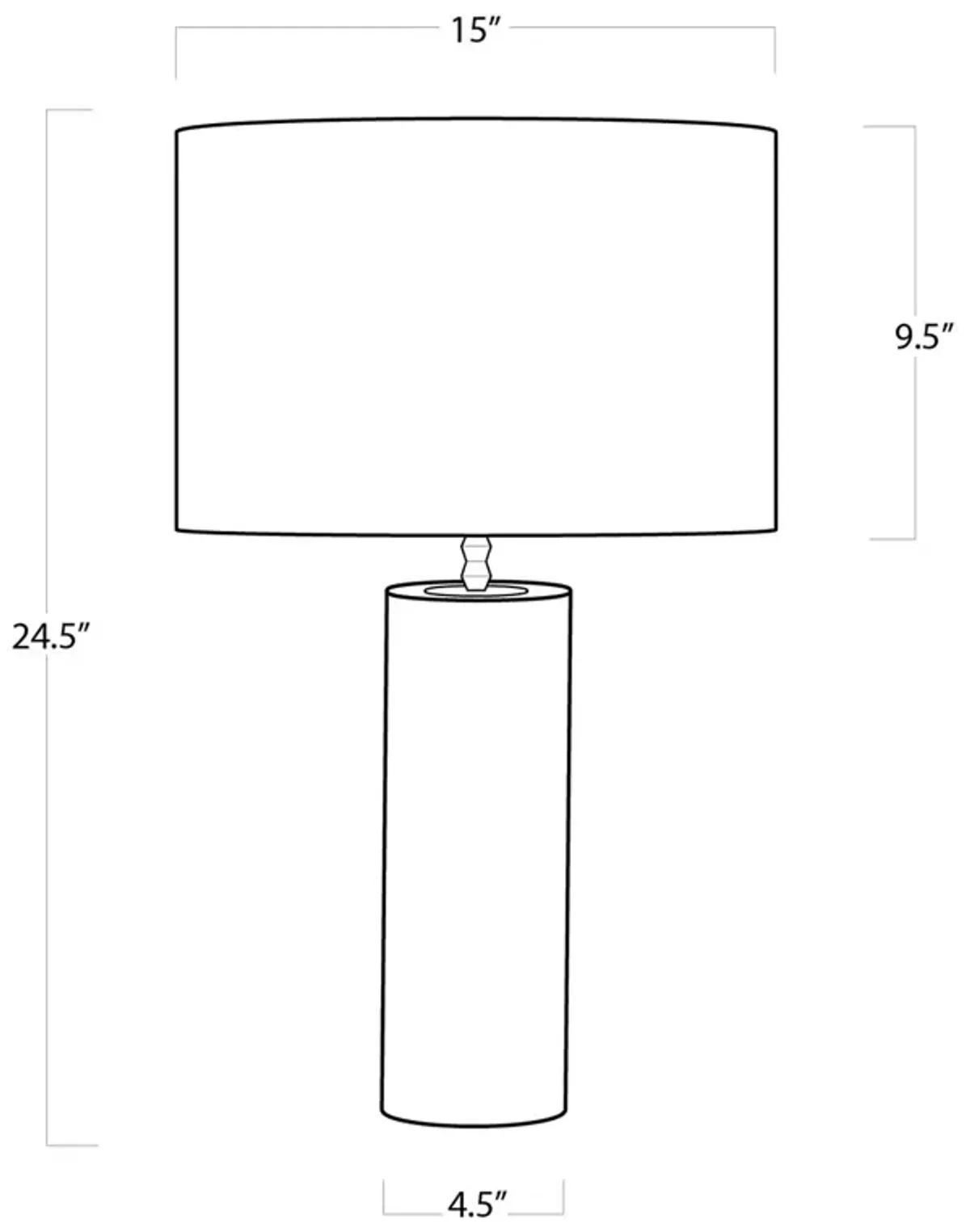 Regina Andrew Design Juliet Crystal Table Lamp, Large