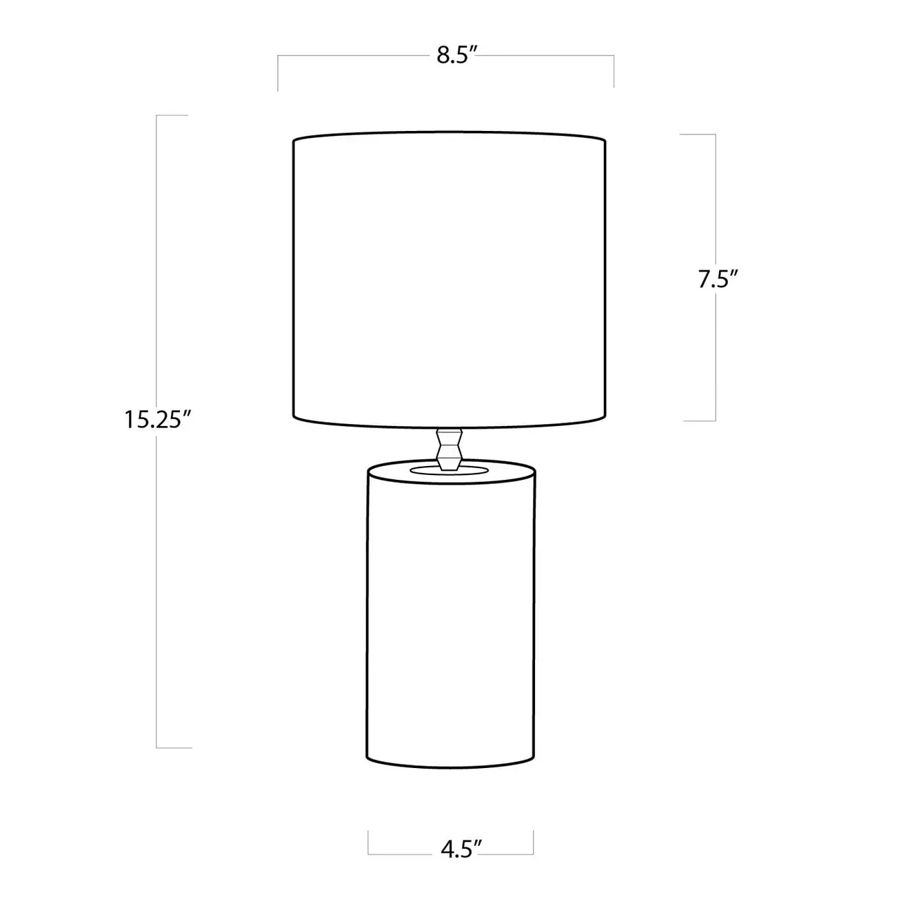 Regina Andrew Design Juliet Crystal Table Lamp, Small