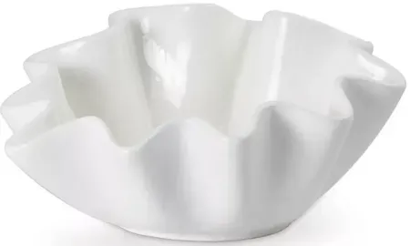 Regina Andrew Design Ruffle Ceramic Bowl, Medium