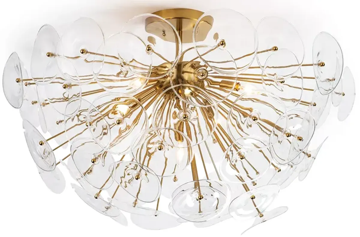 Regina Andrew Design Poppy Glass Semi Flush Mount