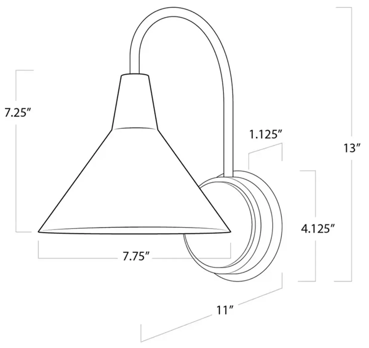 Regina Andrew Design Dublin Sconce