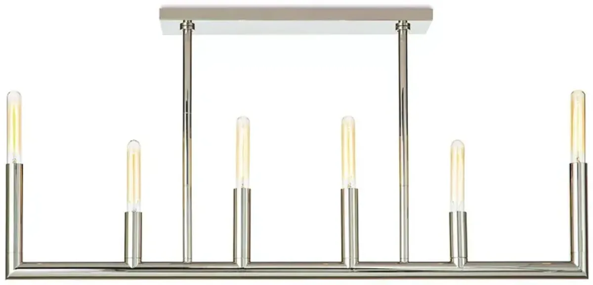 Regina Andrew Design Wolfe Linear 6 Light Chandelier