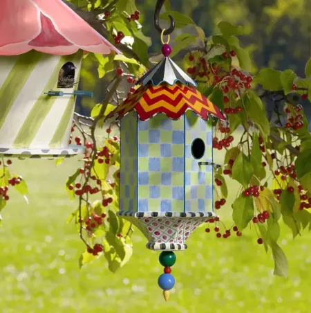 Mackenzie-Childs Flyer's Folly Birdhouse