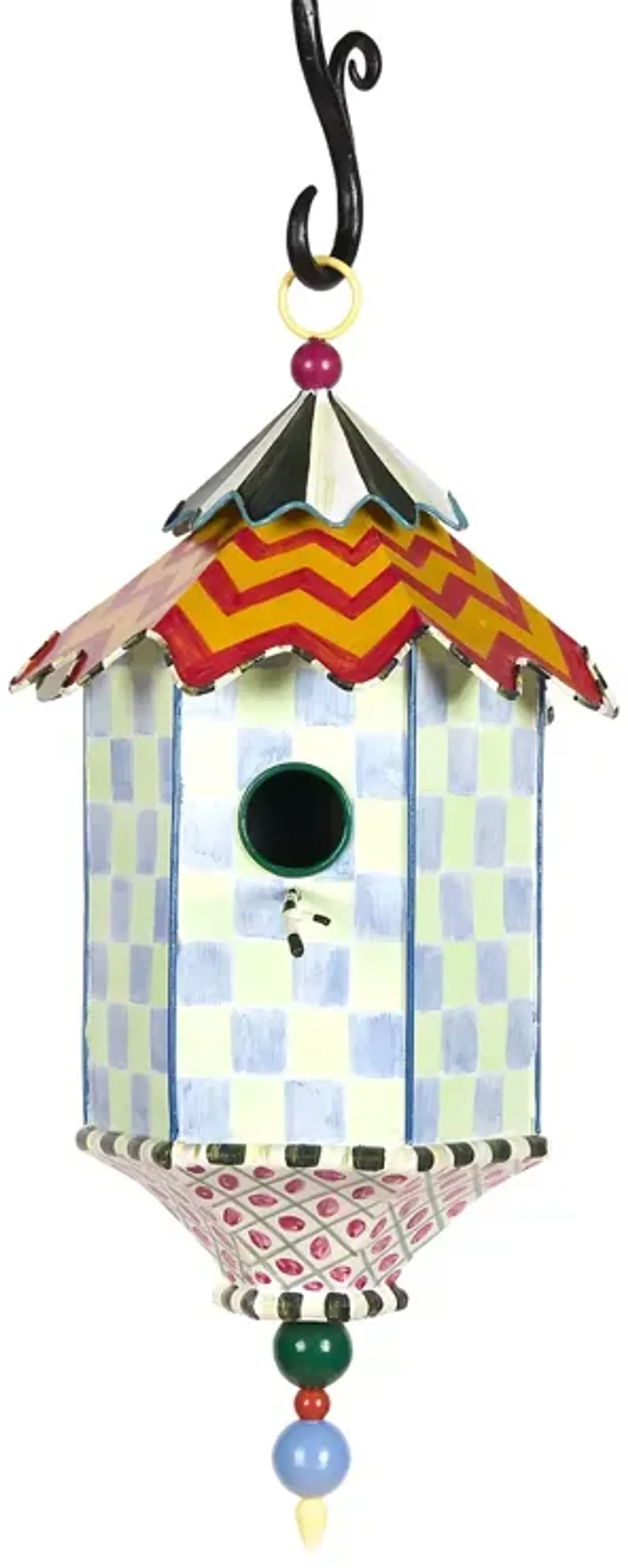 Mackenzie-Childs Flyer's Folly Birdhouse