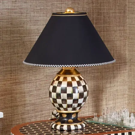 Mackenzie-Childs Courtly Check Globe Table Lamp