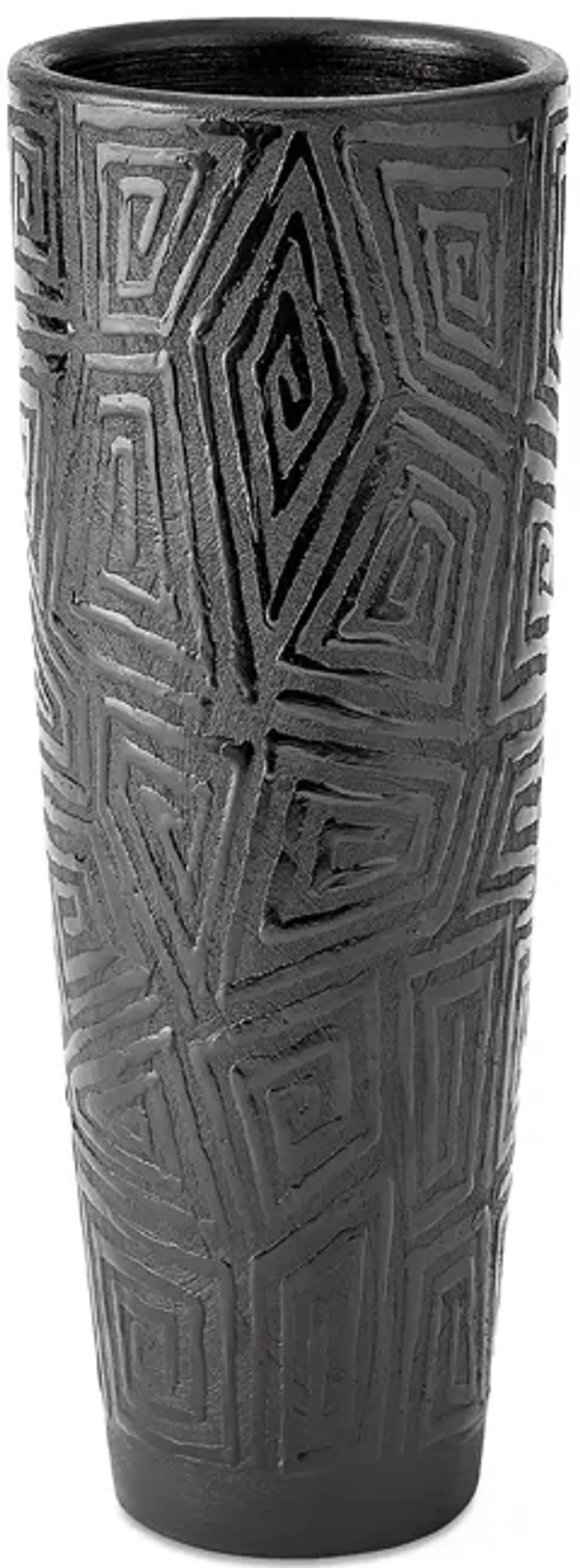 Global Views Amazonas Vase in Black