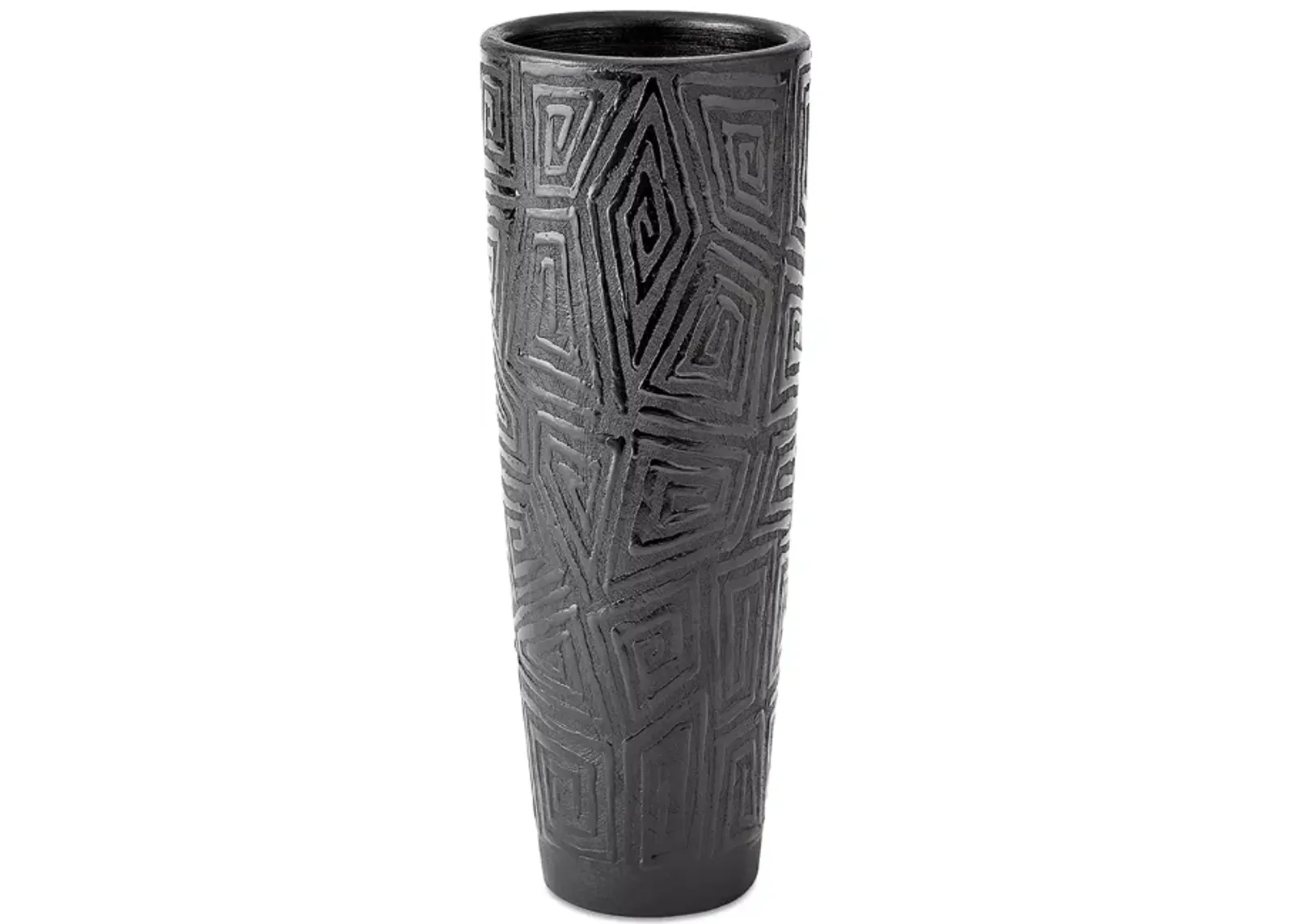 Global Views Amazonas Vase in Black