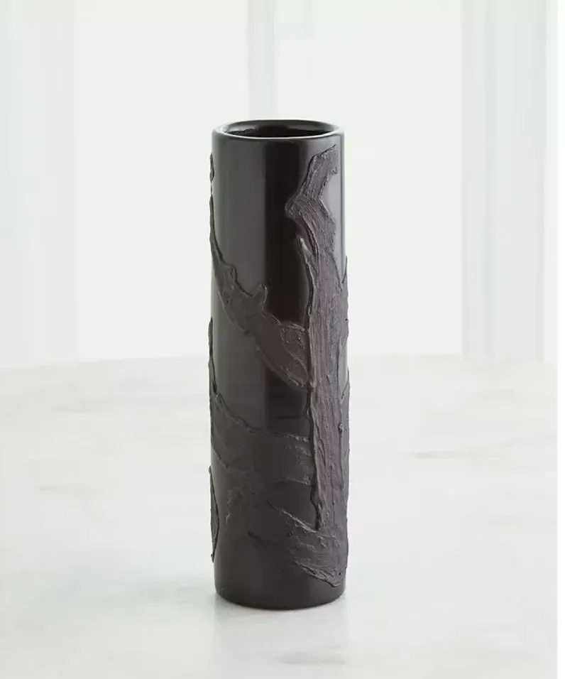 Global Views Catacaso Vase in Black, Large