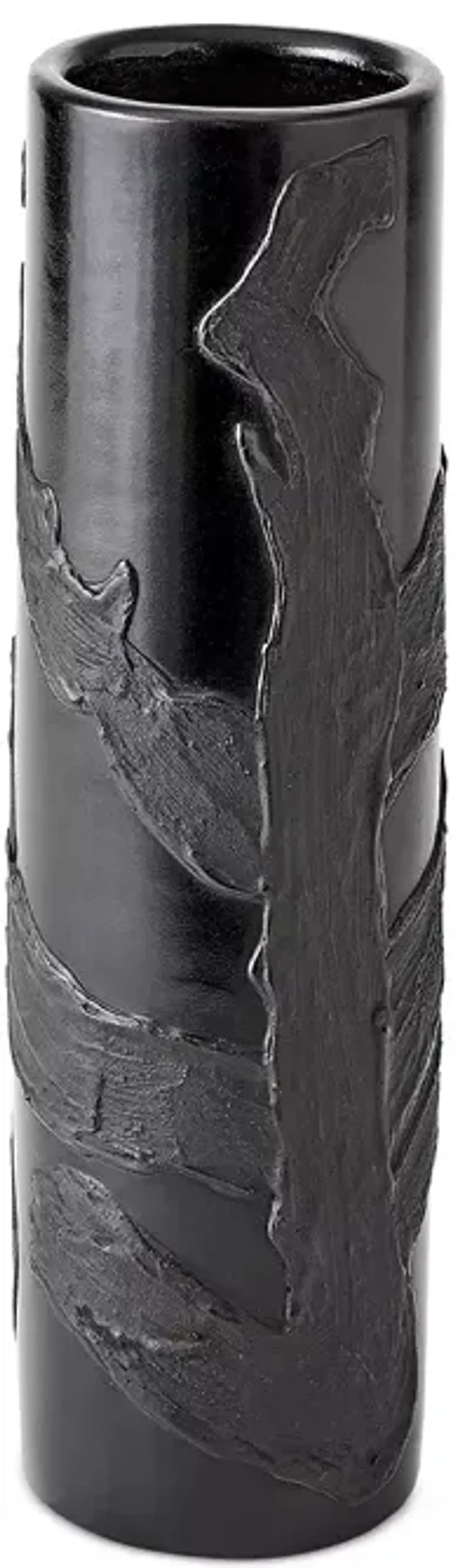 Global Views Catacaso Vase in Black, Large