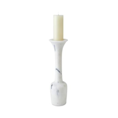 Global Views Calyx Marble Candle Holder