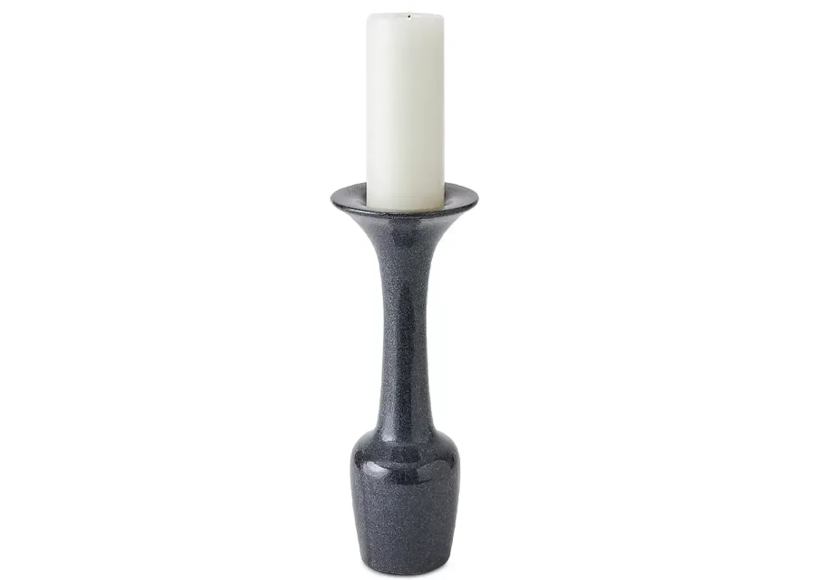 Global Views Calyx Marble Candle Holder