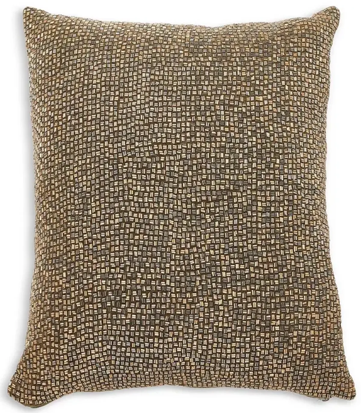 Global Views Bugle Beaded Decorative Pillow, 20" x 20"