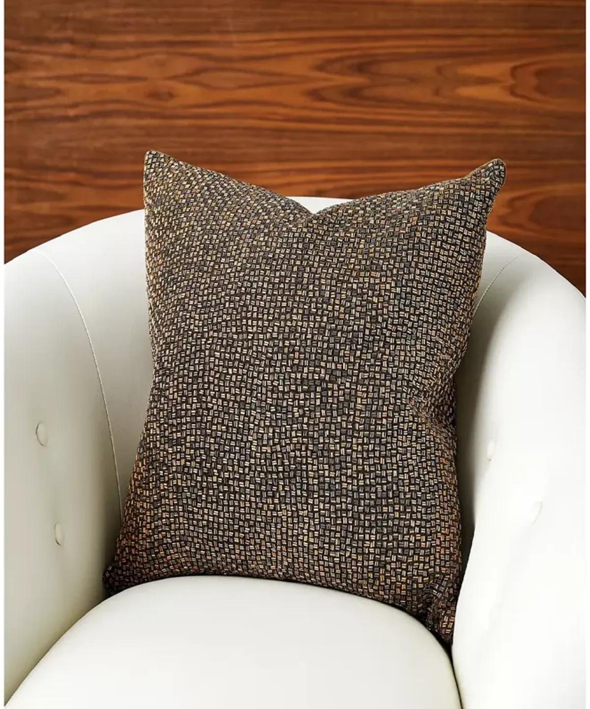 Global Views Bugle Beaded Decorative Pillow, 20" x 20"