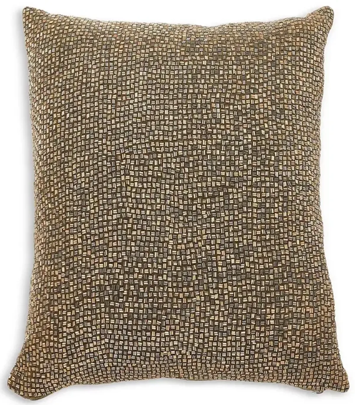 Global Views Bugle Beaded Decorative Pillow, 20" x 20"