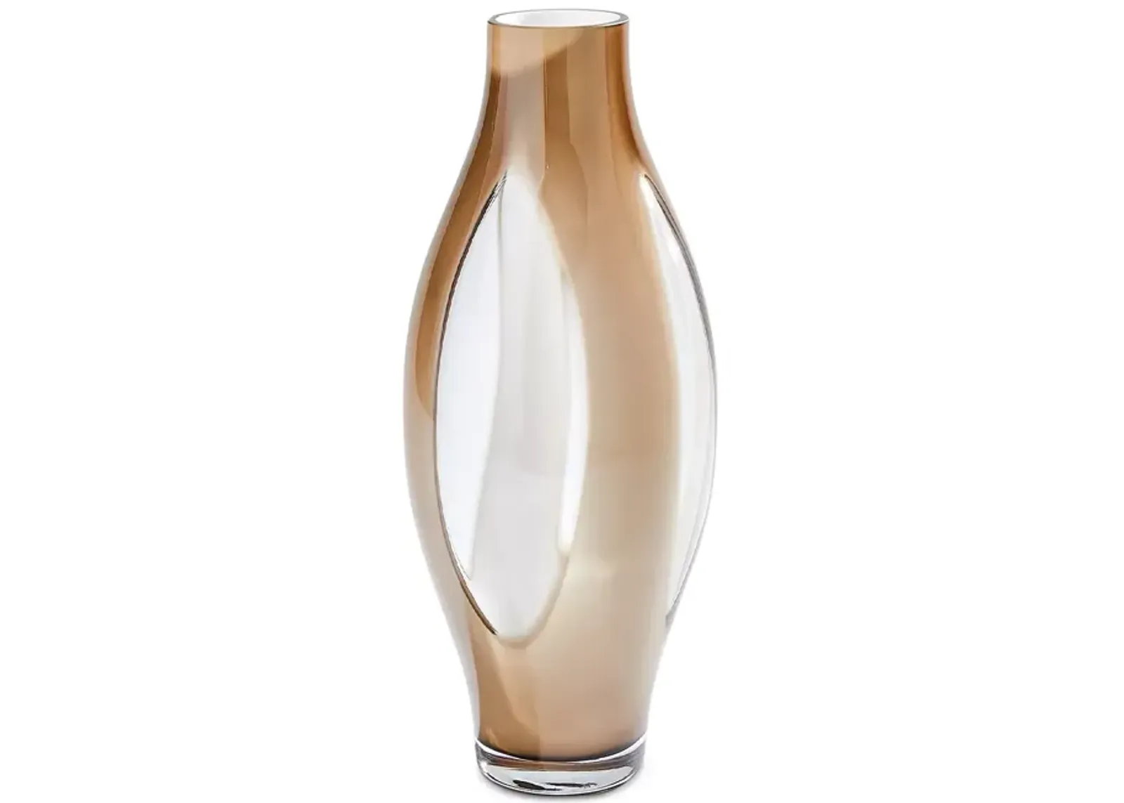 Global Views Topaz Fly Through Vase, Medium