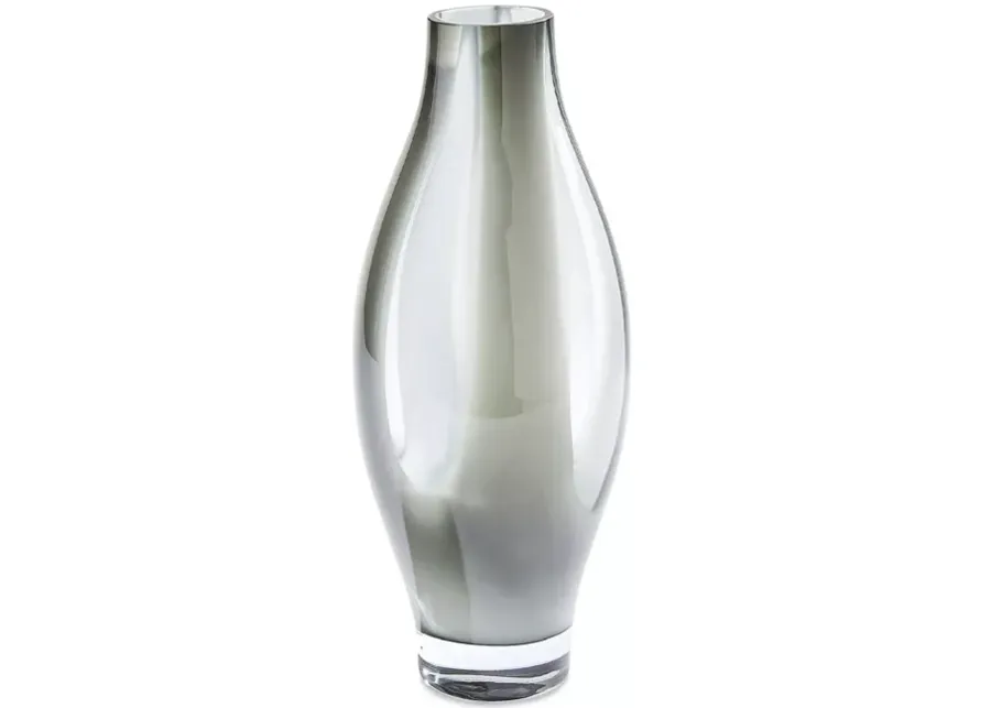 Global Views Fly Through Glass Vase, Medium