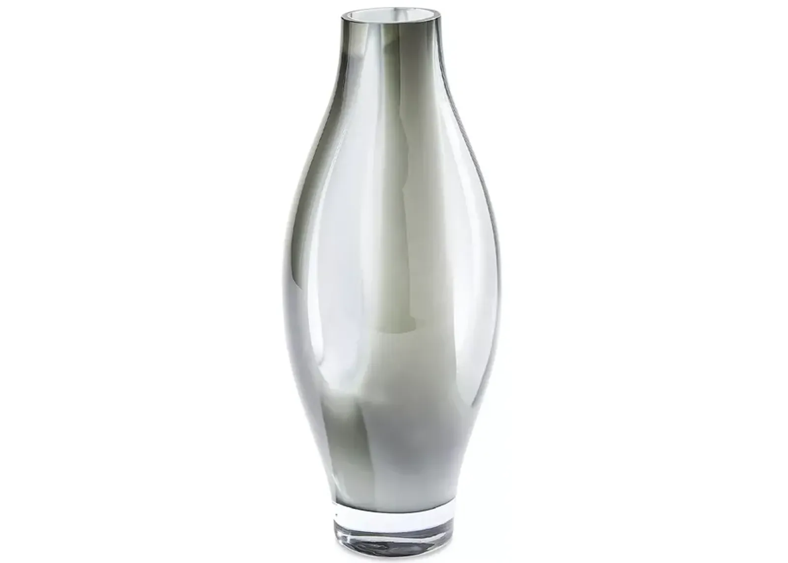 Global Views Fly Through Glass Vase, Medium