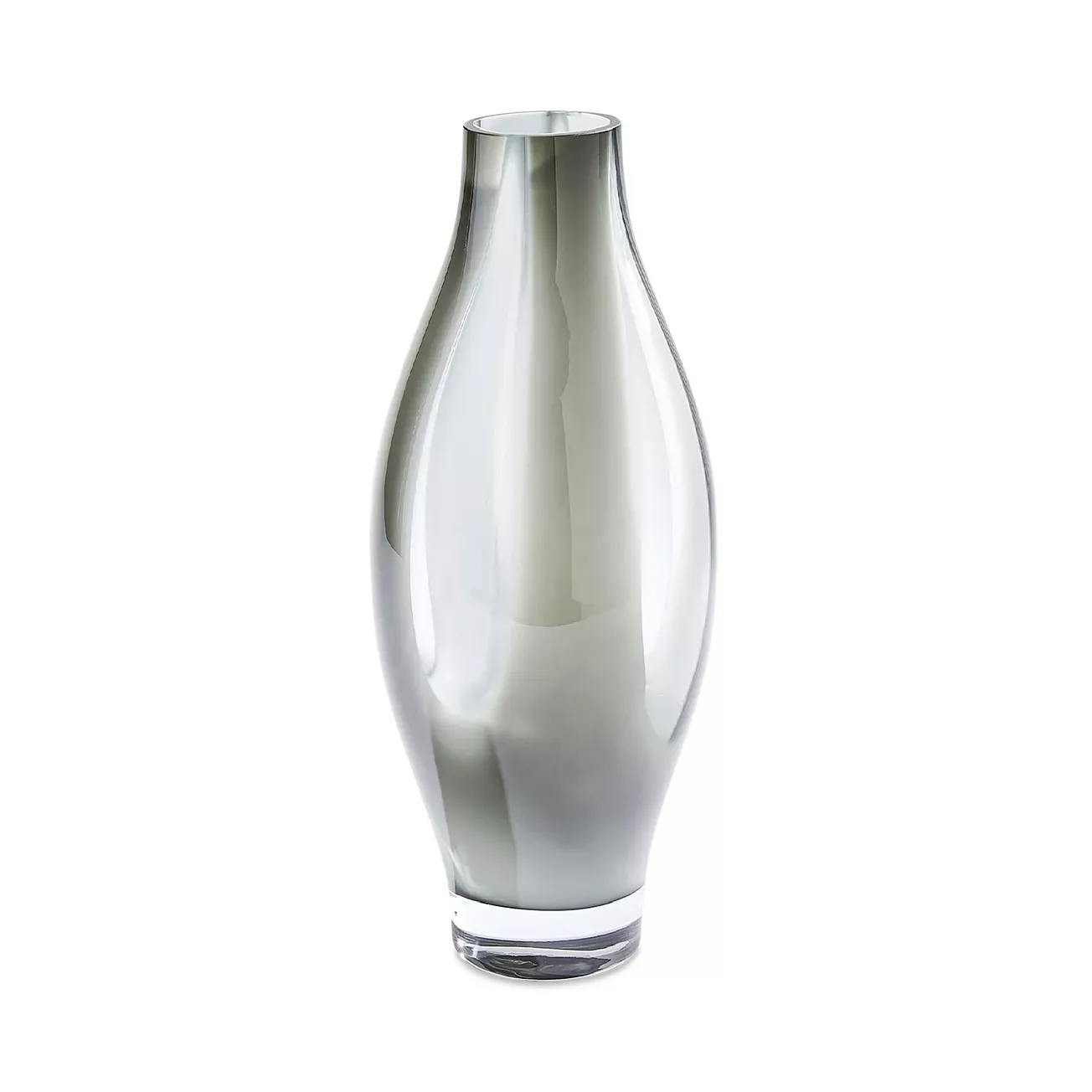 Global Views Fly Through Glass Vase, Medium