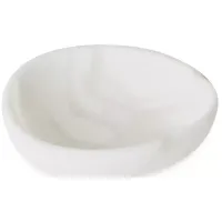 Global Views Oblique Bowl in White, Small