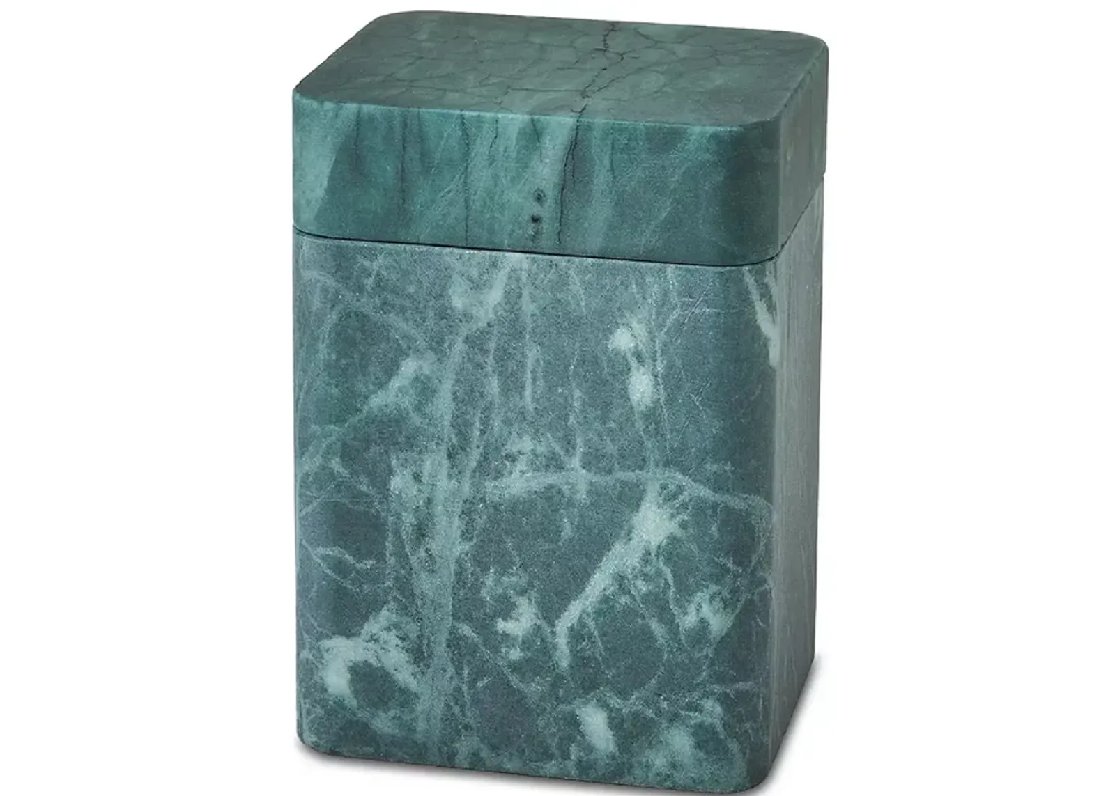 Global Views Raggio Black and Green Alabaster Large Box