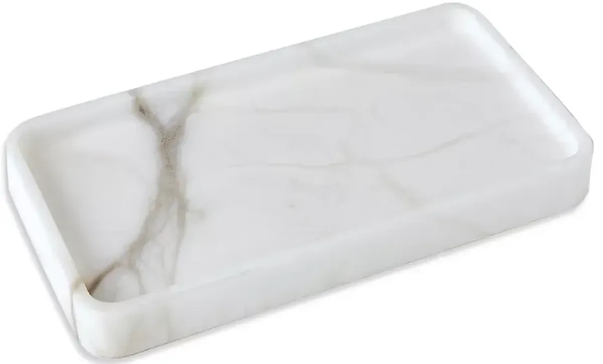 Global Views Raggio Alabaster Tray