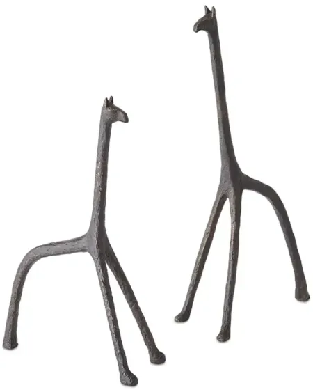 Global Views Iron Giraffe Sculpture, Small