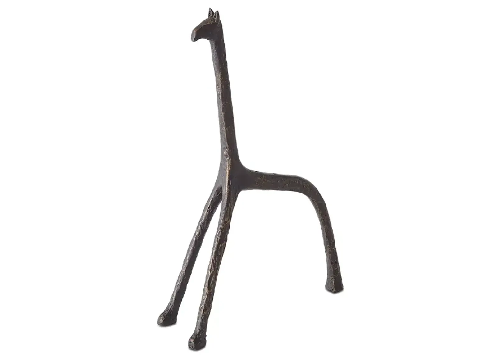 Global Views Iron Giraffe Sculpture, Small