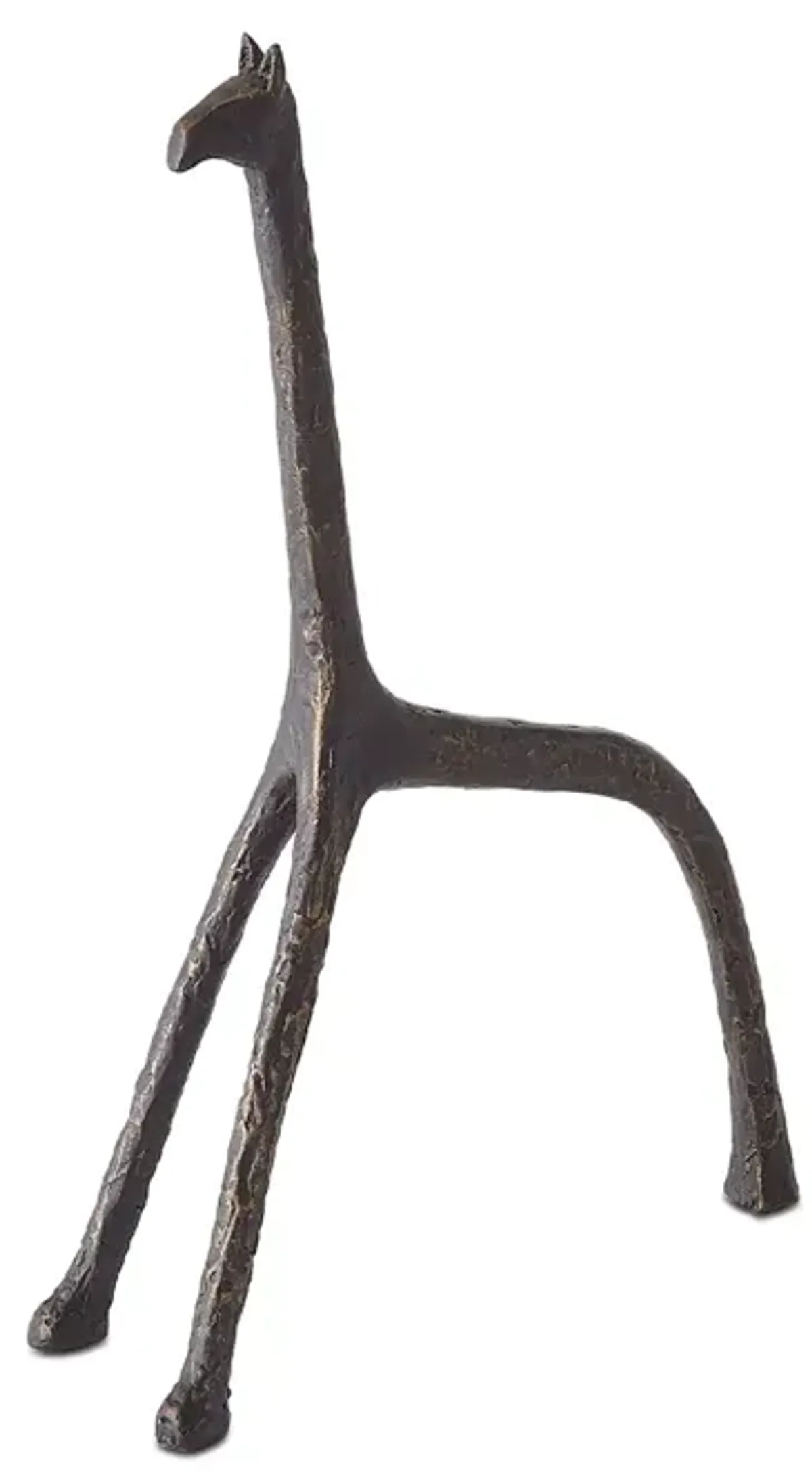 Global Views Iron Giraffe Sculpture, Small