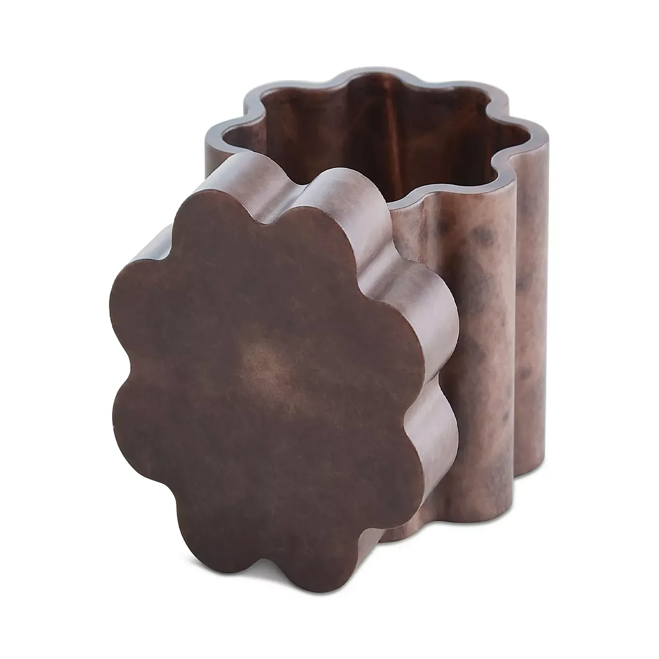 Cumulus Alabaster Tall Box Chocolate Small