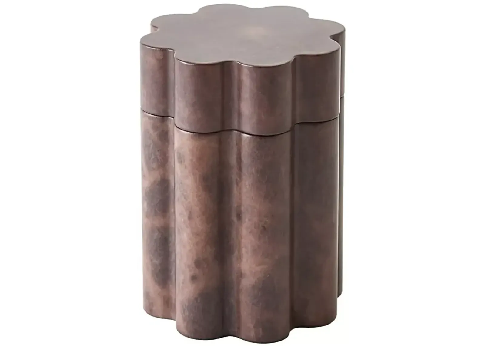 Cumulus Alabaster Tall Box Chocolate Small