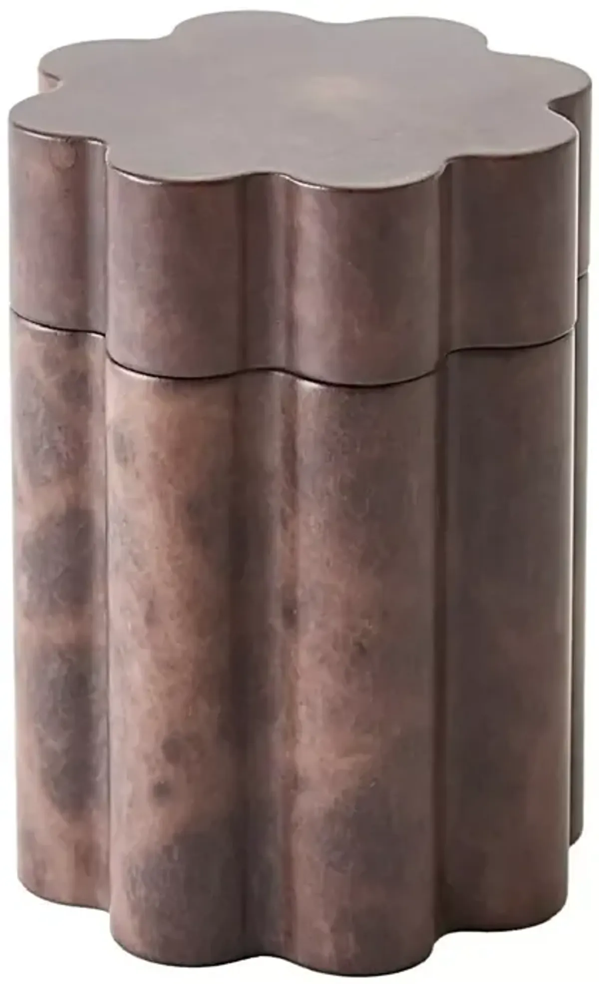 Cumulus Alabaster Tall Box Chocolate Small