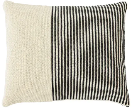 Global Views Striped Beaded Lumbar Pillow