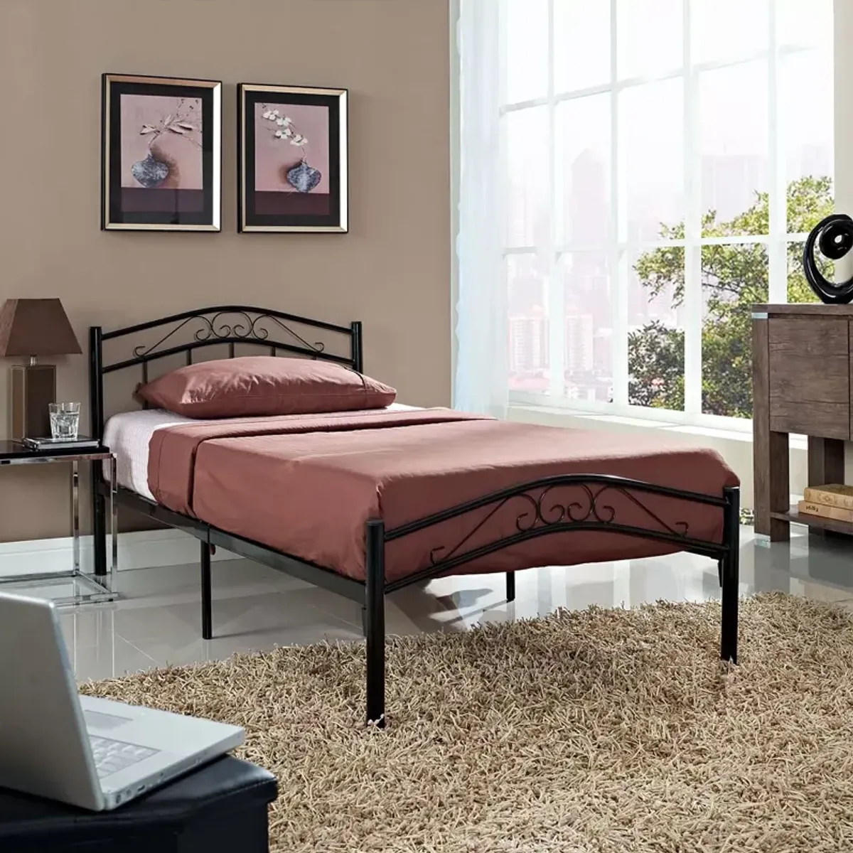 Modway Townhouse Twin Bed