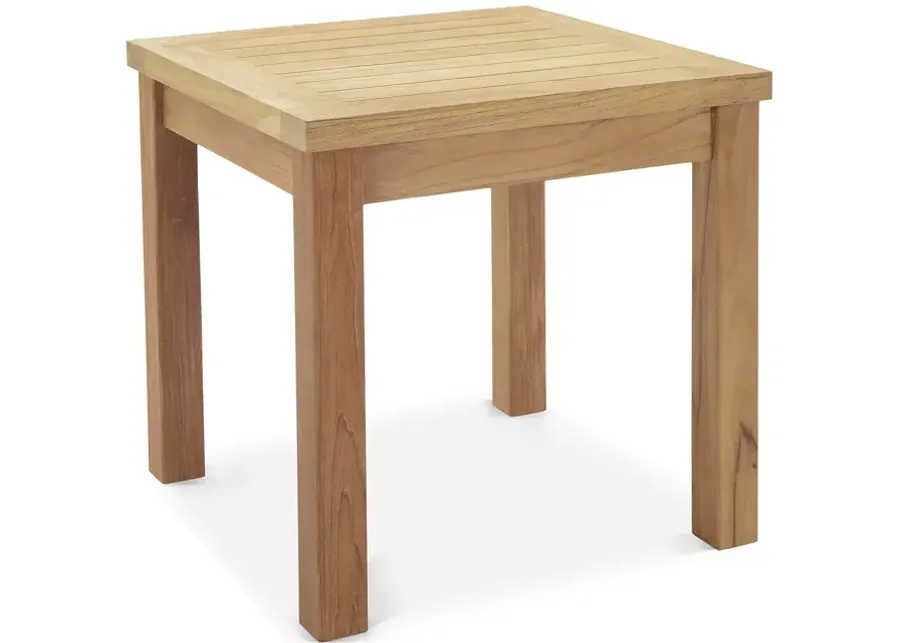 Modway Marina Outdoor Patio Teak Side Table