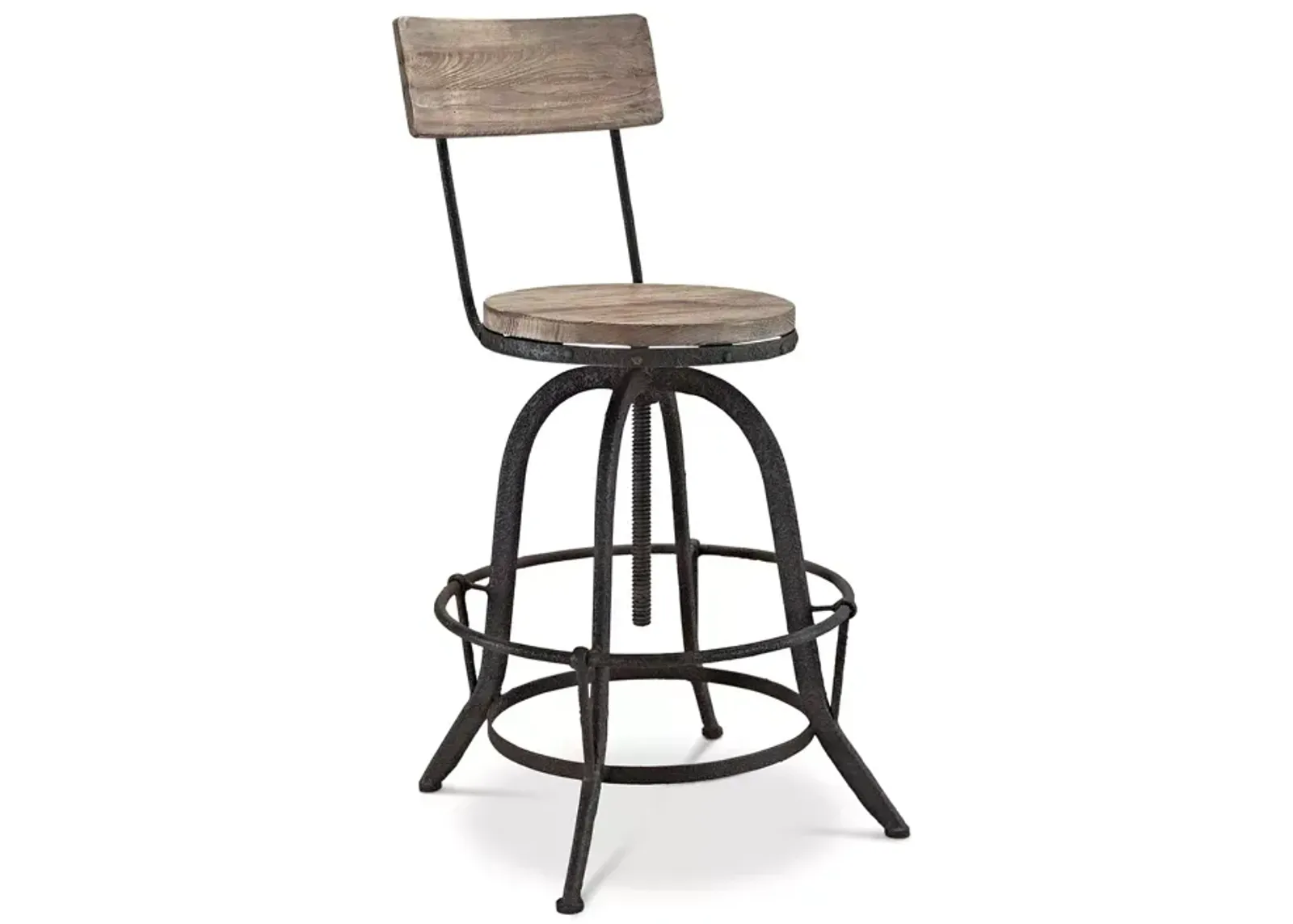 Modway Procure Wood Bar Stool