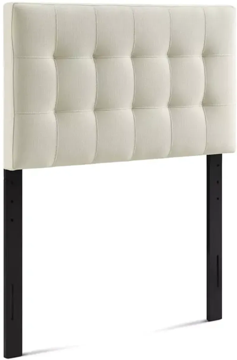Modway Lily Upholstered Fabric Headboard, Twin
