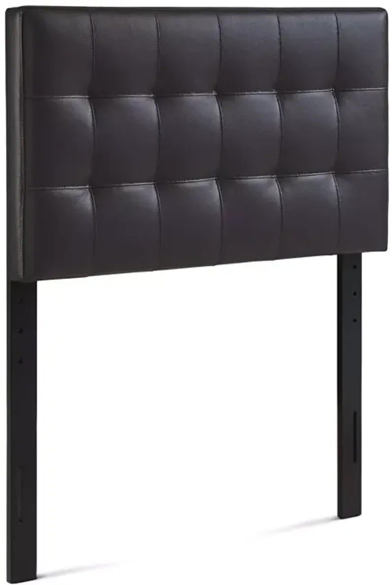 Modway Lily Upholstered Vinyl Headboard, Twin