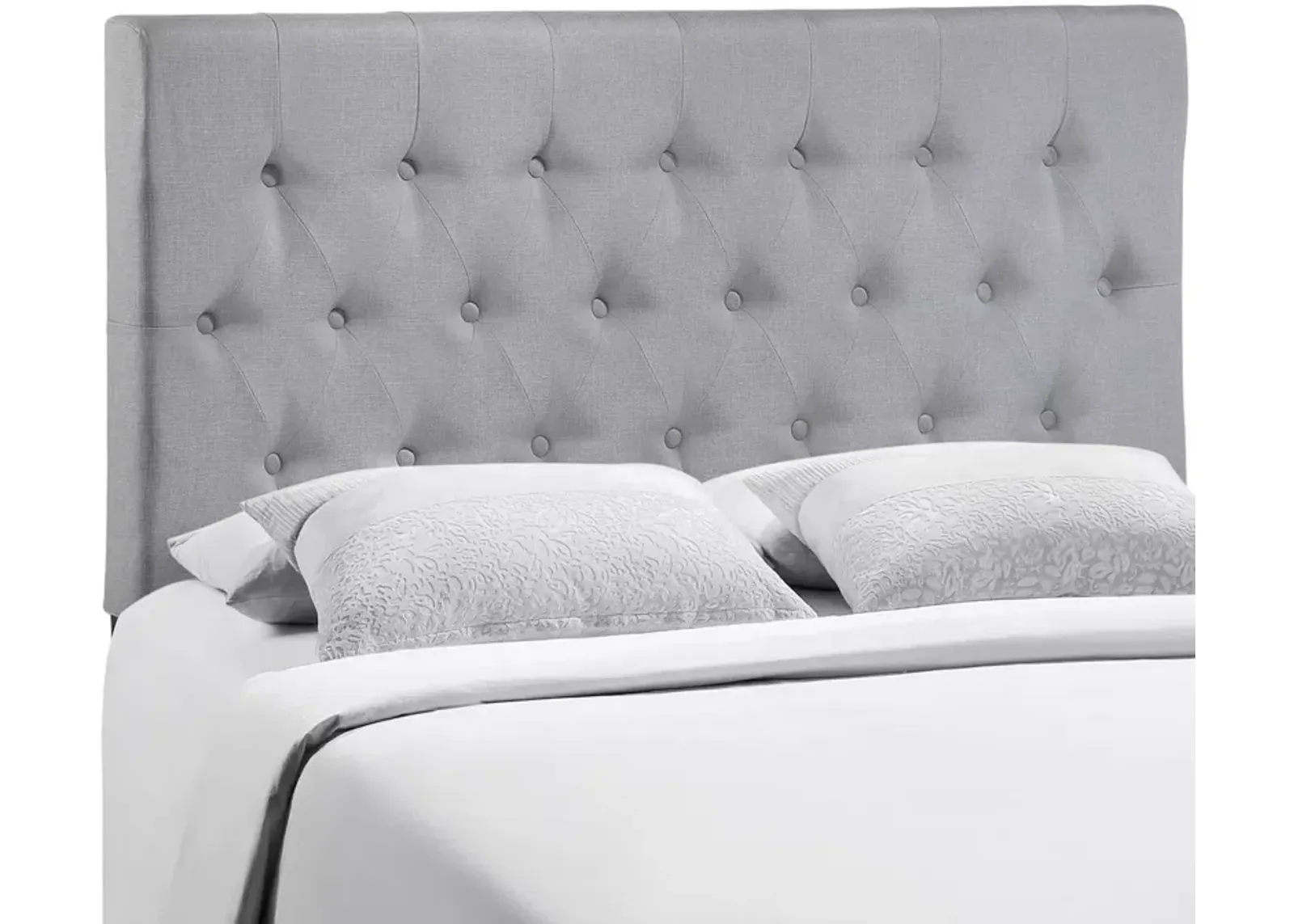 Modway Clique Upholstered Fabric Headboard, Queen