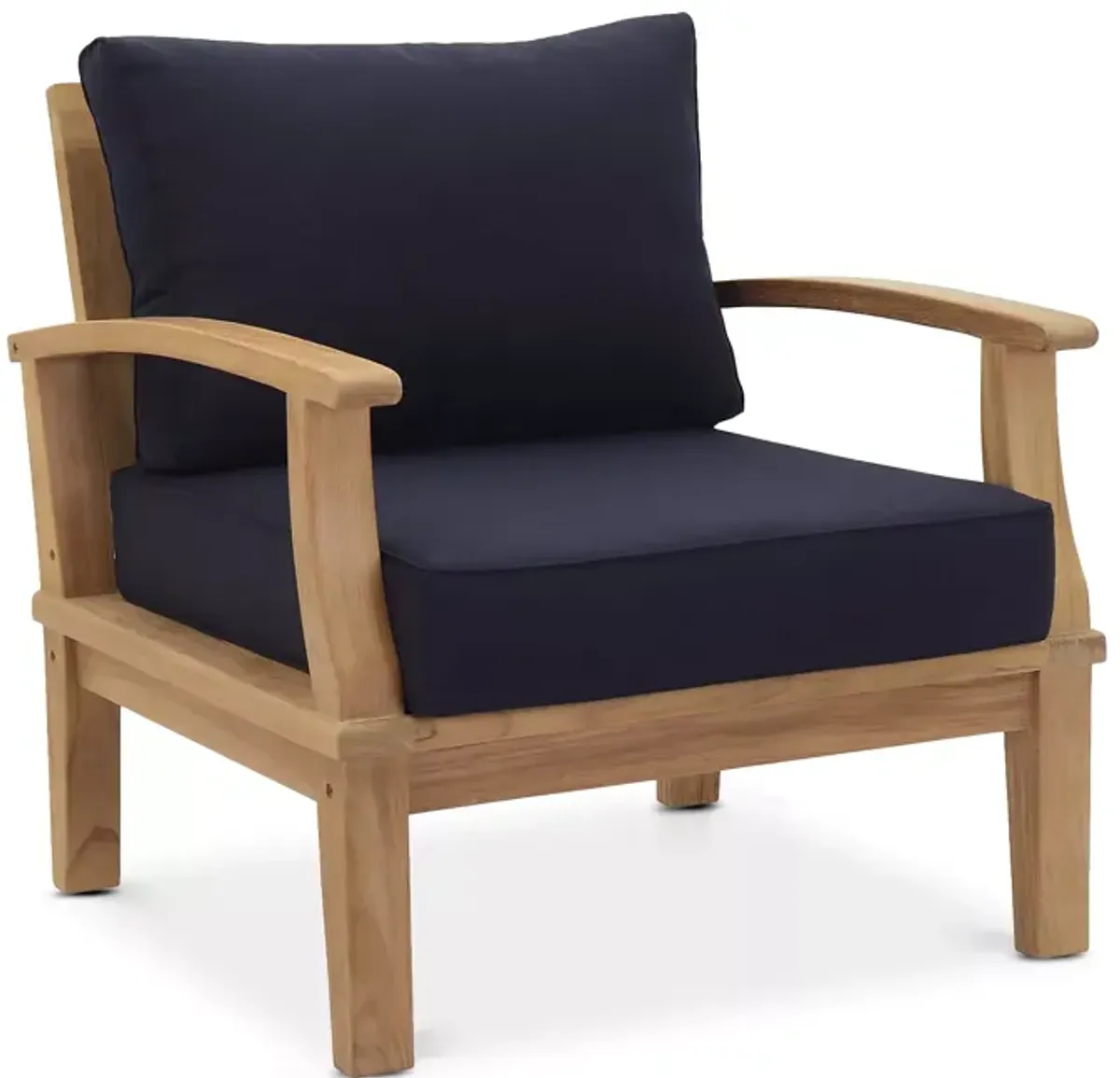 Modway Marina Outdoor Patio Teak Armchair