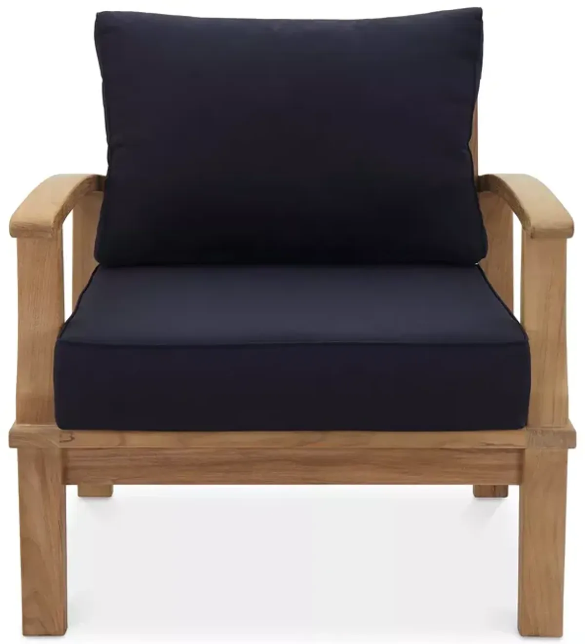 Modway Marina Outdoor Patio Teak Armchair