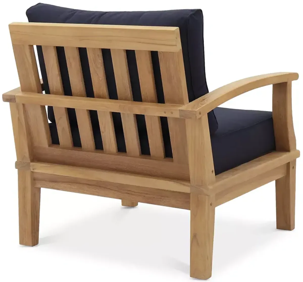 Modway Marina Outdoor Patio Teak Armchair