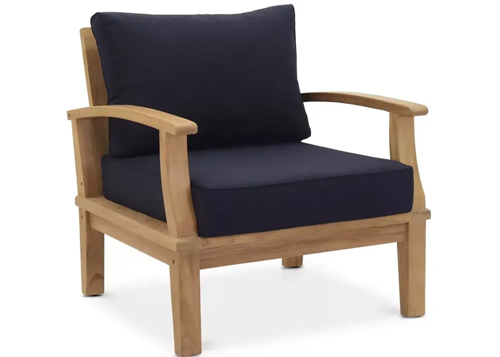 Modway Marina Outdoor Patio Teak Armchair