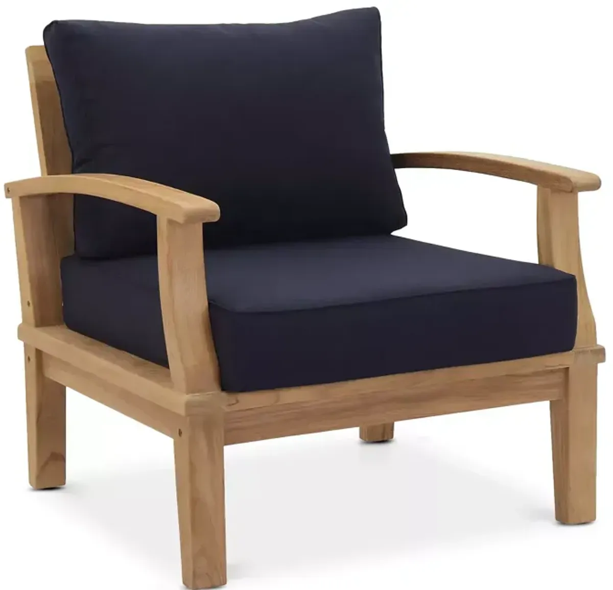 Modway Marina Outdoor Patio Teak Armchair